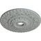 Ekena Millwork Vaduz Ceiling Medallion (Fits Canopies up to 3 1/2"), 23 1/2"OD x 3 1/2"ID x 2 1/8"P, Primed White CM23VA - alternate 2